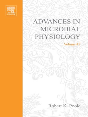 cover image of Advances in Microbial Physiology